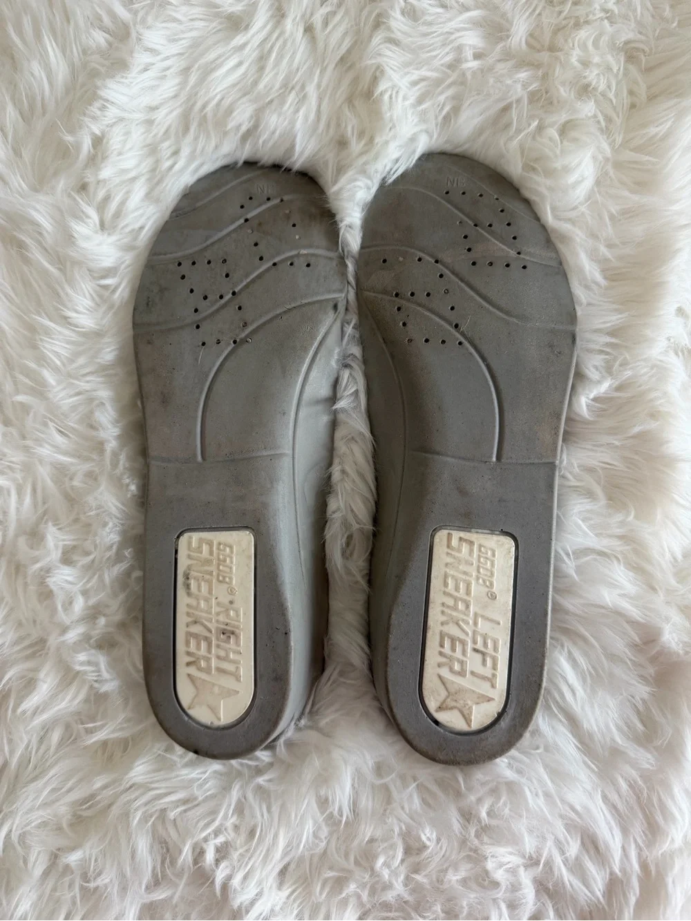 Golden Goose White with Silver Star Low-Top Sneakers Size 37 US 7